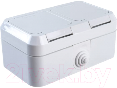 Розетка Makel ОП 16А IP44 / 18354