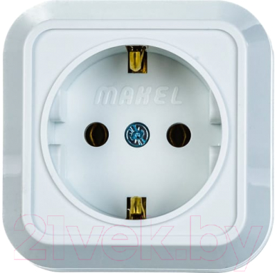 Розетка Makel ОП 16А IP20 / 45108 - фото