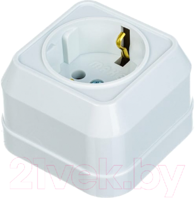 Розетка Makel ОП 16А IP20 / 45108