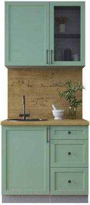 Готовая кухня Интерлиния Тренд 0.9А - фото