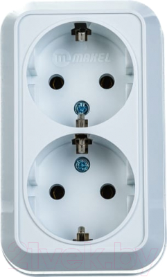 Розетка Makel ОП 16А IP20 / 45182 - фото