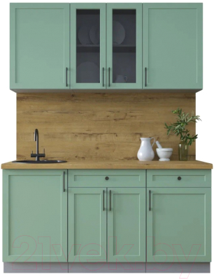 Готовая кухня Интерлиния Тренд 1.6А - фото