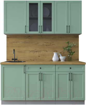 Готовая кухня Интерлиния Тренд 1.7А - фото