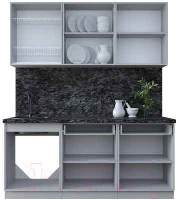 Готовая кухня Интерлиния Тренд 1.8А