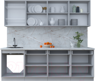 Готовая кухня Интерлиния Тренд 2.4А