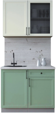 Готовая кухня Интерлиния Тренд 1.0А - фото