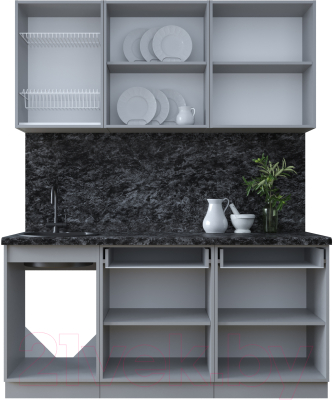 Готовая кухня Интерлиния Тренд 1.7А