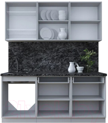 Готовая кухня Интерлиния Тренд 1.8А