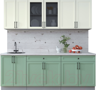 Готовая кухня Интерлиния Тренд 2.2А - фото