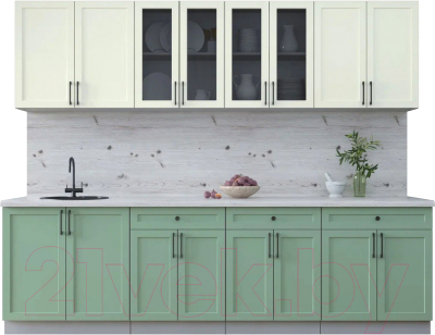 Готовая кухня Интерлиния Тренд 2.7А - фото