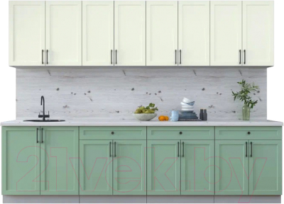 Готовая кухня Интерлиния Тренд 2.9А  - фото