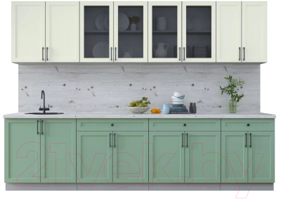 Готовая кухня Интерлиния Тренд 3.0А - фото