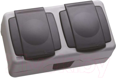 Розетка Makel ОП 16А IP55 / 36064206 - фото