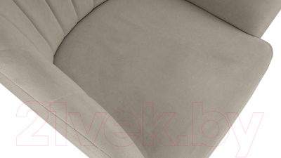 Стул ТриЯ Верона Т6 (белый муар/велюр D002 бежевый)