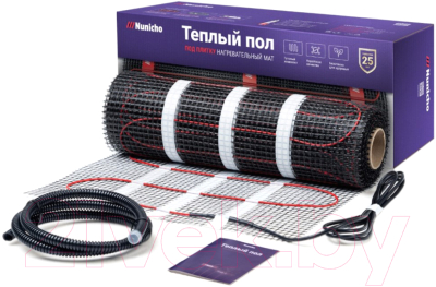 Теплый пол электрический Nunicho Etalon SHP 525Вт (3.5м2) - фото