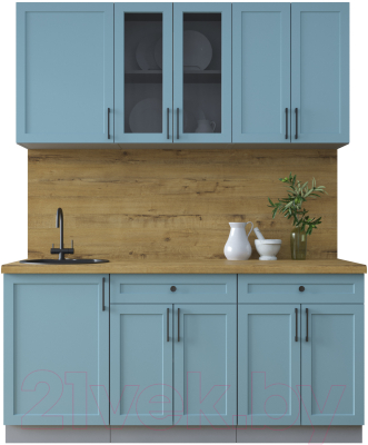 Готовая кухня Интерлиния Тренд 1.7А - фото