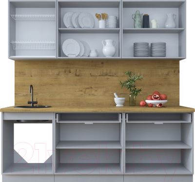 Готовая кухня Интерлиния Тренд 2.2А