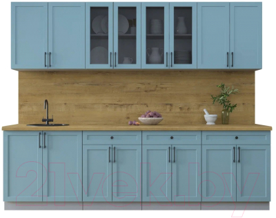 Готовая кухня Интерлиния Тренд 2.7А - фото