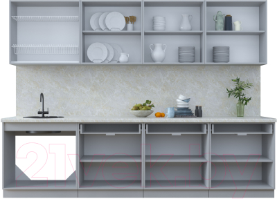 Готовая кухня Интерлиния Тренд 2.9А