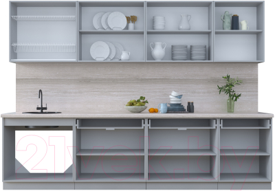 Готовая кухня Интерлиния Тренд 3.0А