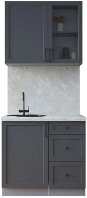 Готовая кухня Интерлиния Тренд 0.9А - фото