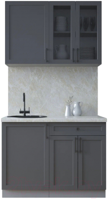 Готовая кухня Интерлиния Тренд 1.1А - фото