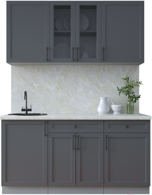Готовая кухня Интерлиния Тренд 1.6А - фото