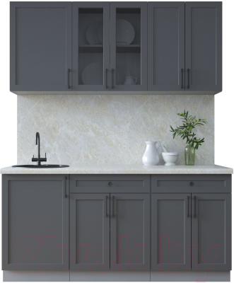 Готовая кухня Интерлиния Тренд 1.7А - фото