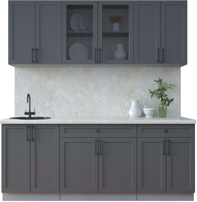 Готовая кухня Интерлиния Тренд 2.0А - фото