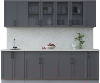 Готовая кухня Интерлиния Тренд 2.5А - фото