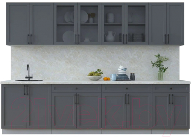 Готовая кухня Интерлиния Тренд 3.0А - фото