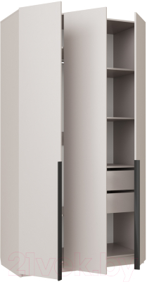 Шкаф Аквилон Чарли №25 3-х створчатый (кашемир)