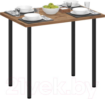 Обеденный стол Аквилон Лайт 1 (дуб вотан)