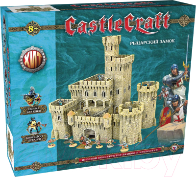 Конструктор Нескучные игры Castlecraft Рыцарский замок / 00972/6