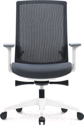 Кресло офисное Norden Ruby LB / CH-312B-W-GG (белый/серый)