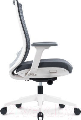 Кресло офисное Norden Ruby LB / CH-312B-W-GG (белый/серый)