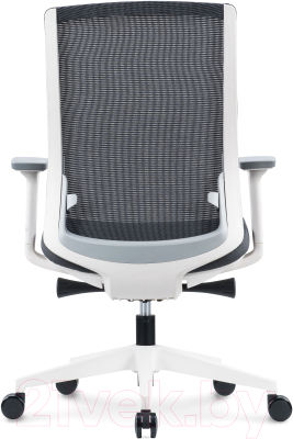 Кресло офисное Norden Ruby LB / CH-312B-W-GG (белый/серый)