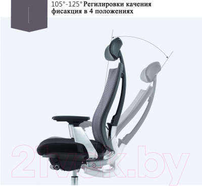 Кресло офисное Norden Vogue Aluminium / CH-203A-B-BB