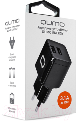 Зарядное устройство сетевое Qumo Energy Charger 0061 / Q23841