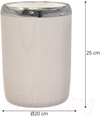 Мусорное ведро Primanova Lima M-E06-09-P