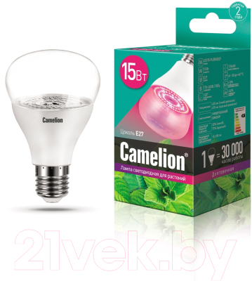 Лампа Camelion LED15-PL/BIO/E27 / 12770
