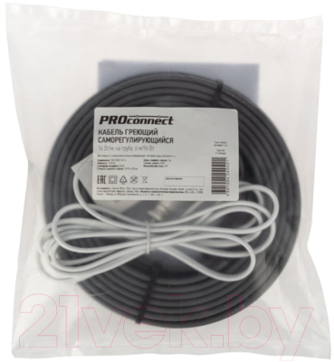 Греющий кабель для труб PROconnect 51-0242