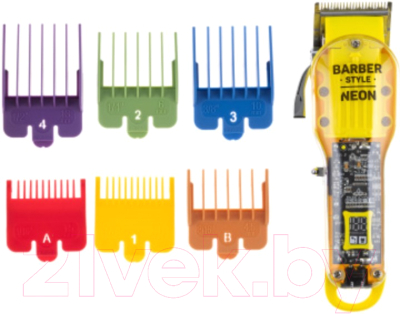 Машинка для стрижки волос Dewal Pro Neon Yellow 03-081 - фото