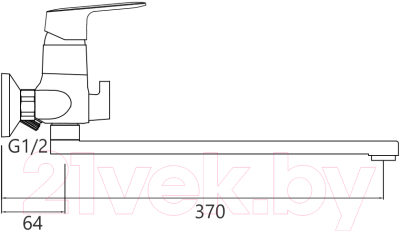 Смеситель Gross Aqua Flat 7250520C-35F