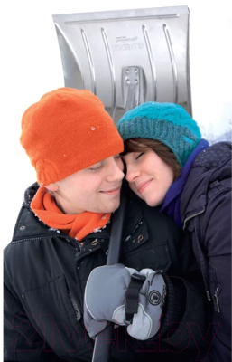 Лопата для уборки снега Prosperplast Aluedge / ILEGM