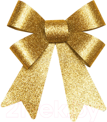 Набор елочных игрушек Pozzi Milano Бантики / 5127 - фото