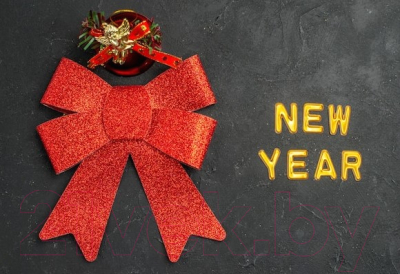 Набор елочных игрушек Pozzi Milano Бантики / 5129