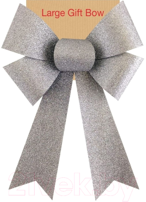 Набор елочных игрушек Pozzi Milano Бантики / 5131