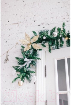 Набор елочных игрушек Pozzi Milano Бантики / 5132