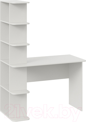 Письменный стол ТриЯ Тип 4 (белый ясень) - фото